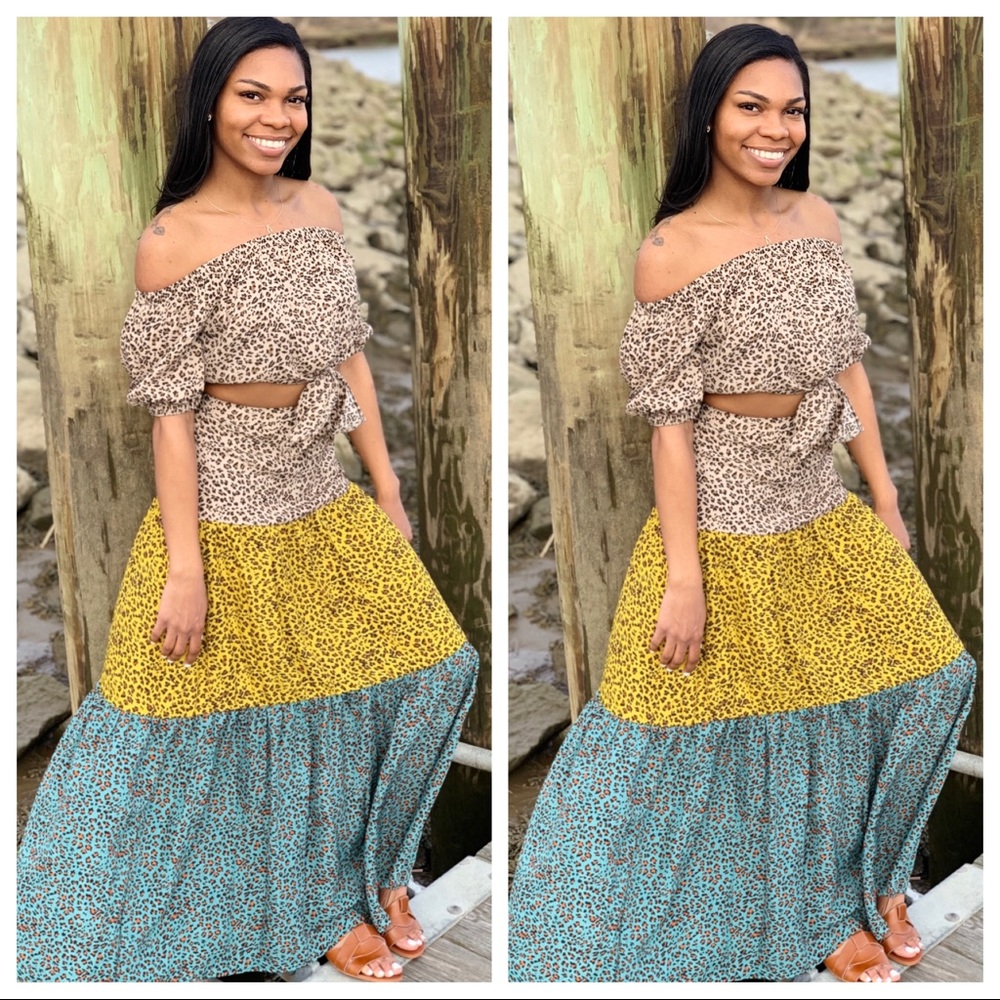 The Swank Life - Safari Two Piece Set